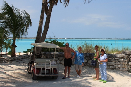 Crew in Treasure cay